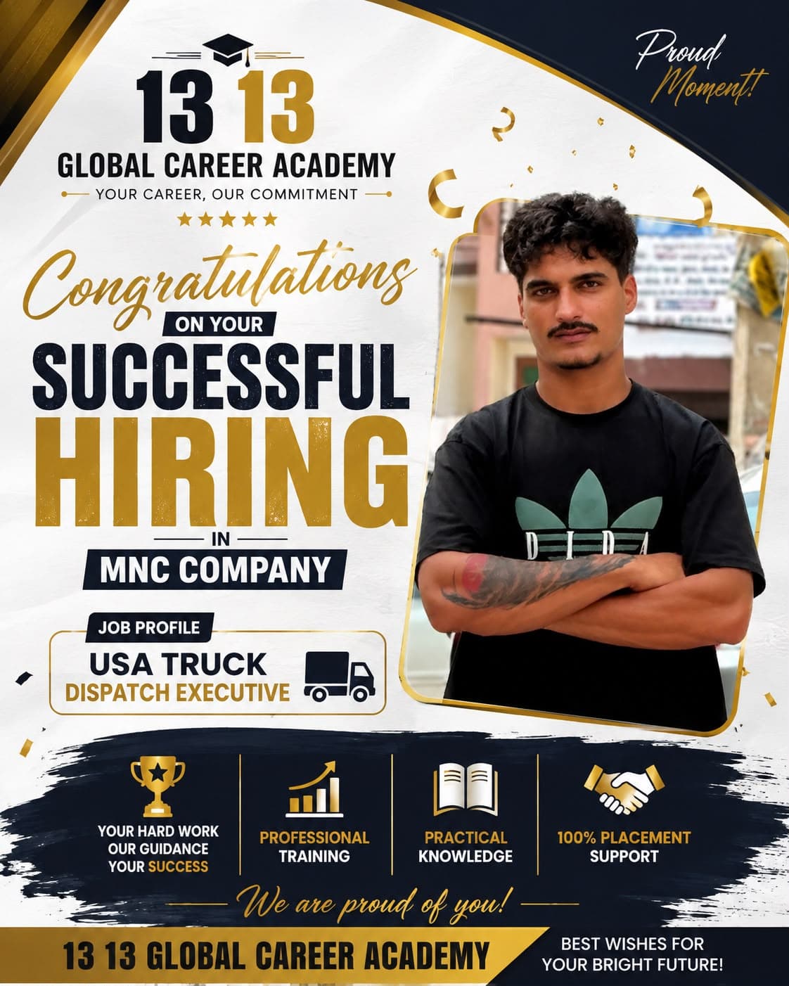 Rishabh — placement success story