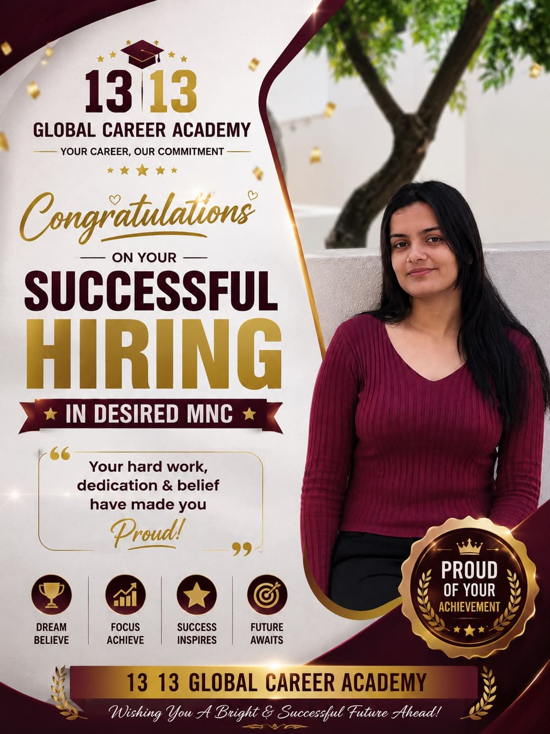 Rohini Sharan — placement success story